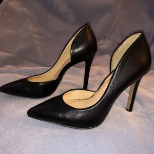 👠Jessica Simpson Claudette Leather Pumps Sz 5.5M